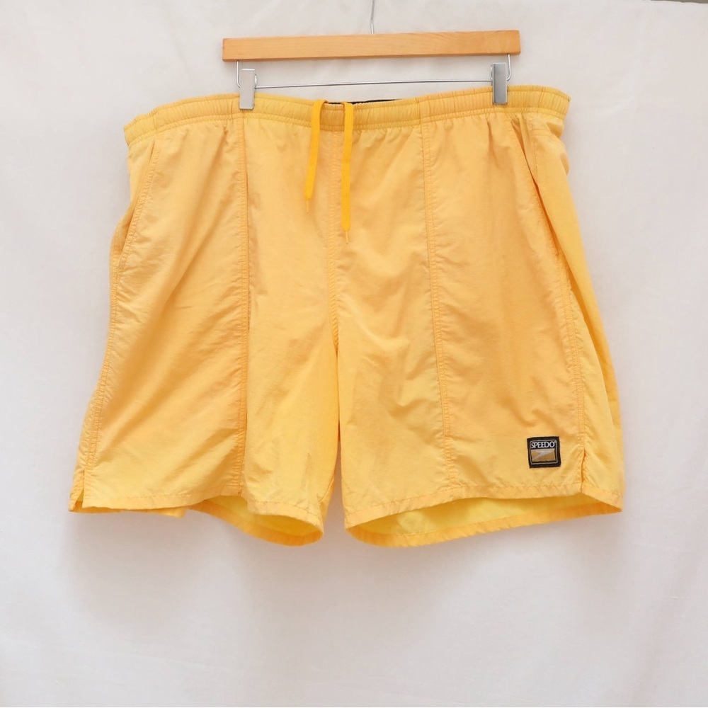Speedo Yellow Swim Board Shorts